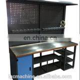 Diesel Service Center Basic Workbench Extended Type Stainless Steel Fabrication Work Table With Under Shelf thumbnail-2