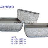 Fiberstone Planters | S0216026/3 thumbnail-1
