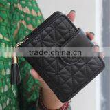 Multicolor Pink Blue Blck Fashional de Ultimos Moda ID Card Bank Card Holder Wallet Cartera Para Dama thumbnail-3