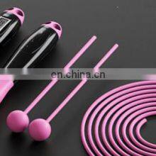 Factory Direct Sale Weighted Jump Rope Cordless Custom Smart Heavy Grey With Counter thumbnail-5