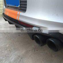 Carbon Fiber Rear Bumper Diffuser for Ford Mustang GT500 2013 2014 thumbnail-2