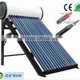 Compact Heat Pipe Pressurized Solar Water Heater