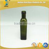 2016 250ml Square Shape Cobalt Green Olive Oil Glass Bottle /a Lot of Stock thumbnail-2