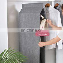 Long Soft Fabric Over Closet Rod Hanging Storage Organizer With Dividers for Clothes, Leggings, Lingerie, T Shirts ,Bag thumbnail-5
