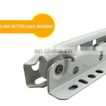 Furniture Hardware FGV Style Coated Drawer Slide With Nylon Wheel Cabinet Drawer Runner Slide Rail thumbnail-4