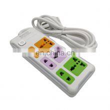 Universal Hole Extension Socket UK 13A Switched Electrical Power Extension Socket With Extension Outlet