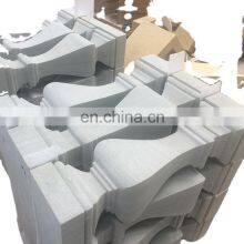 Refine Stone Factory Supply High Quality Natural Stone White Sandstone Outdoor Balustrade and Stone Columns thumbnail-2