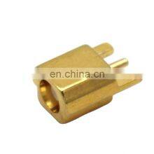 RF Coaxial Connector MCX Jack Female Edge PCB Mount Golden Plating