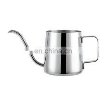 Classic Pour Over Coffee Tea Kettle 304 Stainless Steel Gooseneck Hanging Ear Pot Wholesales thumbnail-3