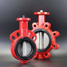 SG10 Aluminum Alloy Manual Butterfly Valve, Stainless Steel Wafer Type Butterfly Valve thumbnail-2