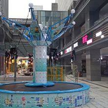 Children Playground Large Outdoor Amusement Equipment Rotating Trampoline Outdoor Kids thumbnail-2