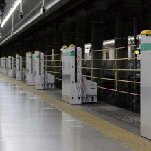 UPARK MRT Platform Rail Protection Automatic Guardrail High-speed Subway Passenger Barrier Safety Gate thumbnail-4