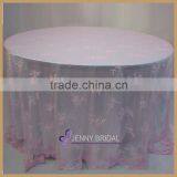 TL002C Factory Custom-made Round Lace Tablecloth Quality Choice thumbnail-1