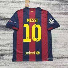 1415 Барса ретро футболка № 10 в стиле Месси. Короткая рукав ретро футболка thumbnail-5