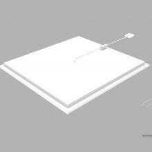 Led Flat Panel Light, Rgb 7-color Dimmable, Direct Lighting, Flicker-free, 76w Panel Light, Customizable 1200*800mm thumbnail-4