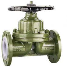 Diaphragm Valve G41J--PN10/PN16 Flange Ductile Iron Rubber Soft Seal Anti-Corrosion Manual Diaphragm Shutoff Valve thumbnail-6