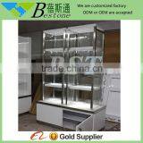 Modern Glass Vitrine Cabinet for Jewelry Display