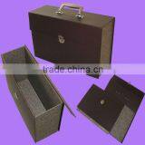 Vintage Foldable Paper Suitcase 3/S With Handles thumbnail-1