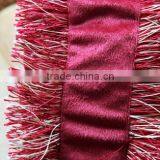 Noble Short Nap Fabric Sofa Cushion and Fringed Embroidered Decor Sofa Pillows thumbnail-2