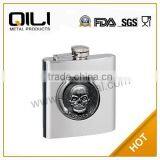 Novelty Whisky Stainless Steel Hip Flask thumbnail-1