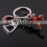 Wholesale Simulation Animal Key Chain Slowly Running Horse Keychain thumbnail-1