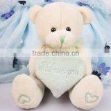 CE Approved Cheap Plush Valentines Teddy Bears Wholesale With Heart thumbnail-2