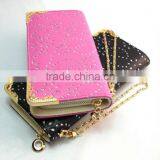New Eco-friendly pu Diamond Wallet Ladies Long Style Clutch Purse thumbnail-5