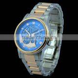 Hot New 2015 Mens Skeleton Automatic Mechanical Watch Transparent no Battery Tourbillon Back thumbnail-2