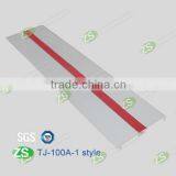 100mm Waterproof Brushed Gold Aluminium Skirting Baseboard Molding thumbnail-3