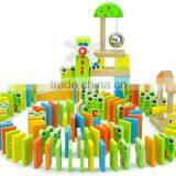 100 Pieces Best Selling Toys 2014 Ocean Blocks Different Shape Round Square Arch Triangle Wooden Block thumbnail-5