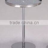 Metal Glass Snack Table, Side Table, Coffee Table thumbnail-1