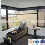 aluminium window/aluminium fixed corner window with tempered glass