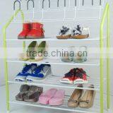 Four Tiers Metal Shoes Shelf thumbnail-1