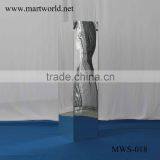 39 Inch Height Square Silver Mirror Column Party and Wedding Decoration Supplies in Guangzhou(MWS-018) thumbnail-4