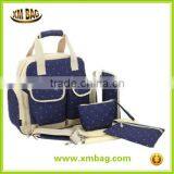 Fashion Mommy bag baby diaper bags with multiple poc baby nappy changing bag mami bag 2014 washable Baby Diaper Bag