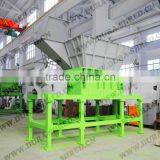 waste wood pallet shredder machine in wood recycling line