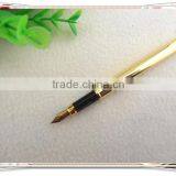 TT-06 Cheap Golden Table Fountain Pen, Metal Desk Pen for Bank thumbnail-4