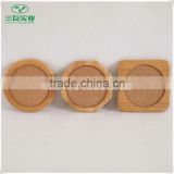Bamboo Coaster Coffe Cup Mat of Different Shapes