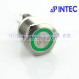 22mm Metal Switch, LED and Momentary Switch, With the Character of OPEN Switch,