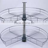 TKK 270 Degree Kidney-shaped Metal Kitchen Cabinet Lazy Susan thumbnail-3