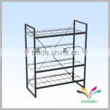 High Quality Sturdy Hotel Metal 4 Tiers Foldable Luggage Rack thumbnail-3