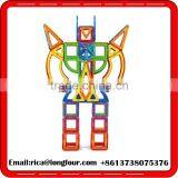 Mag Wisdom 188pcs Magnetic Children Plastic Building Blocks thumbnail-1