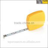 Double Sides Custom Mini Retractable Bulk Yellow Elastic ABS Plastic Tape Measures 2 Meters thumbnail-2