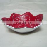 Aluminium Bowl with enamel coated inner