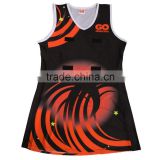 Wholesale customized cheap price dri fit netball dress netball skirt