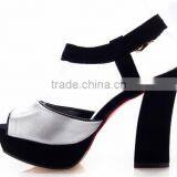 OS13 Platform Block High Heel Modern Straps Girl Fashion Shoes With Platform Patent Upper pu thumbnail-5
