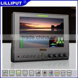 2014 NEW Lilliput 663/O/P2 7" IPS 1280*800 Field Monitor With Vectorscope, Waveform, Audio Level Meter, Peaking Filter