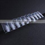 100 Pcs a Box Half Cover Nail Tips Clear French Acrylic Artificial False Nails Tips Nail thumbnail-2