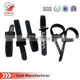 12x200mm Custom Self Grip Double Sides Nylon Hook and Loop Cable Tie With Logo Print