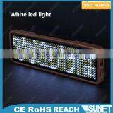 LED Scrolling Message Badge Programmable Touch Screen thumbnail-4